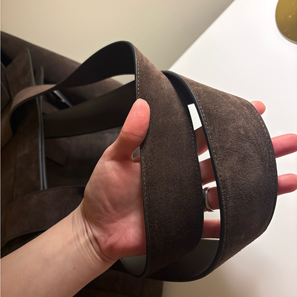 Allsaints Perez Suede Bag - Picture 8 of 9